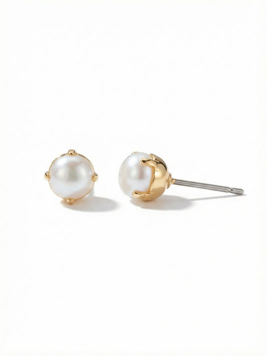 Sorrelli Modern Pearl Langley Stud Earring