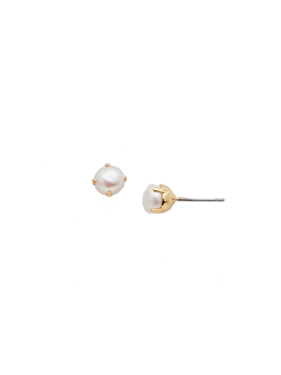 Sorrelli Modern Pearl Langley Stud Earring