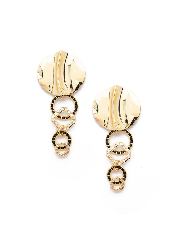 Sorrelli Midnight Moon Tanya Statement Earrings