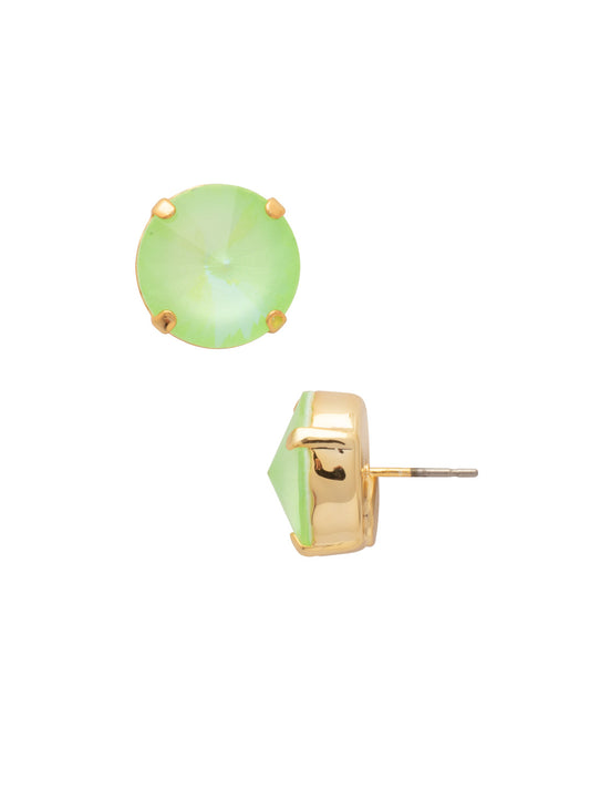 Sorrelli Lime Green Delite Nadine Stud Earrings