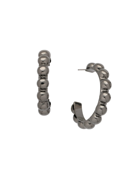 Sorrelli Bare Metallic Bauble Hoop Earrings
