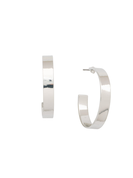 Sorrelli Bare Metallic Bex Hoop Earrings