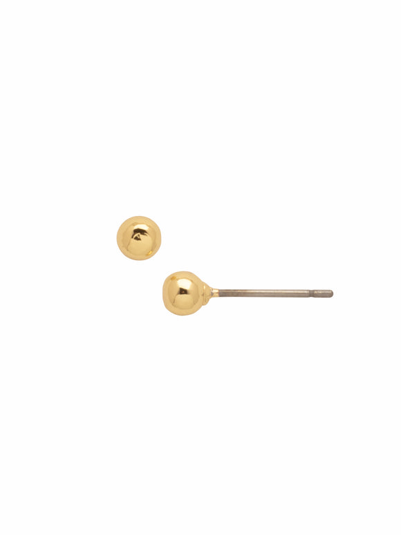 Sorrelli Bare Metallic Golden Stud Earrings