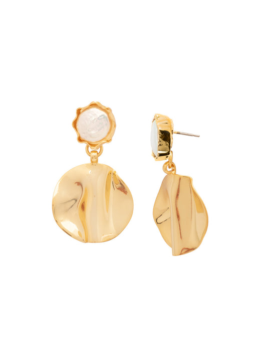 Sorrelli Modern Pearl Guinevere Pearl Dangle Earrings