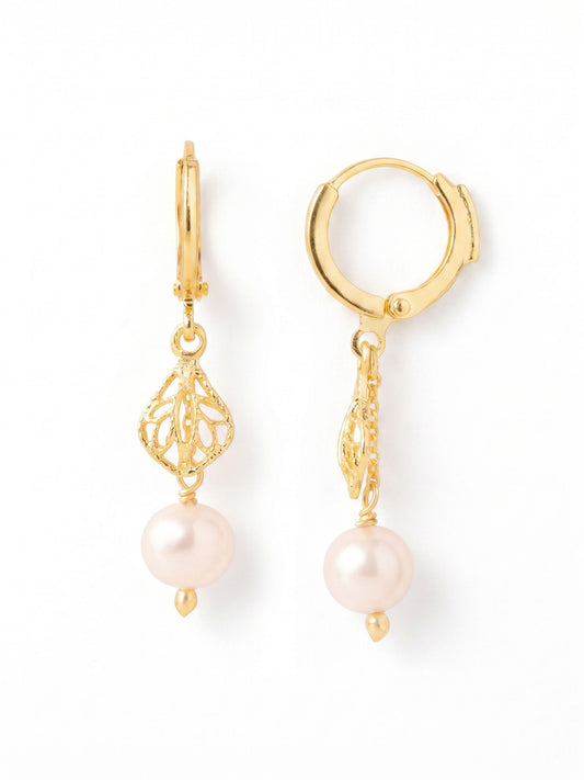 Sorrelli Modern Pearl Gaia Dangle Earrings