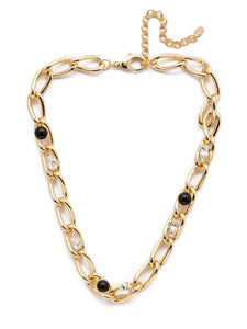 Sorrelli Jet Roxanne Tennis Necklace