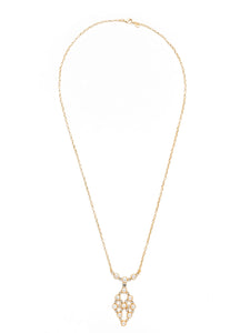 Sorrelli Modern Pearl Prudence Pendant Necklace