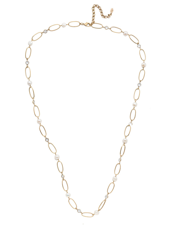 Sorrelli Modern Pearl Melody Long Necklace