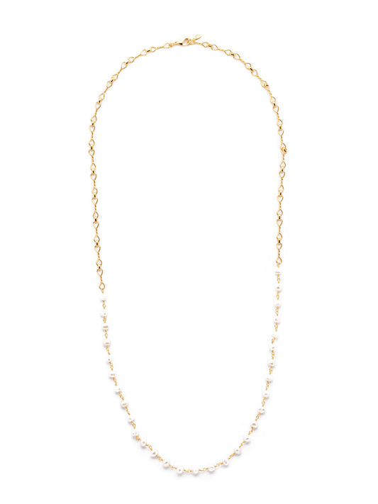 Sorrelli Modern Pearl Alison Long Necklace
