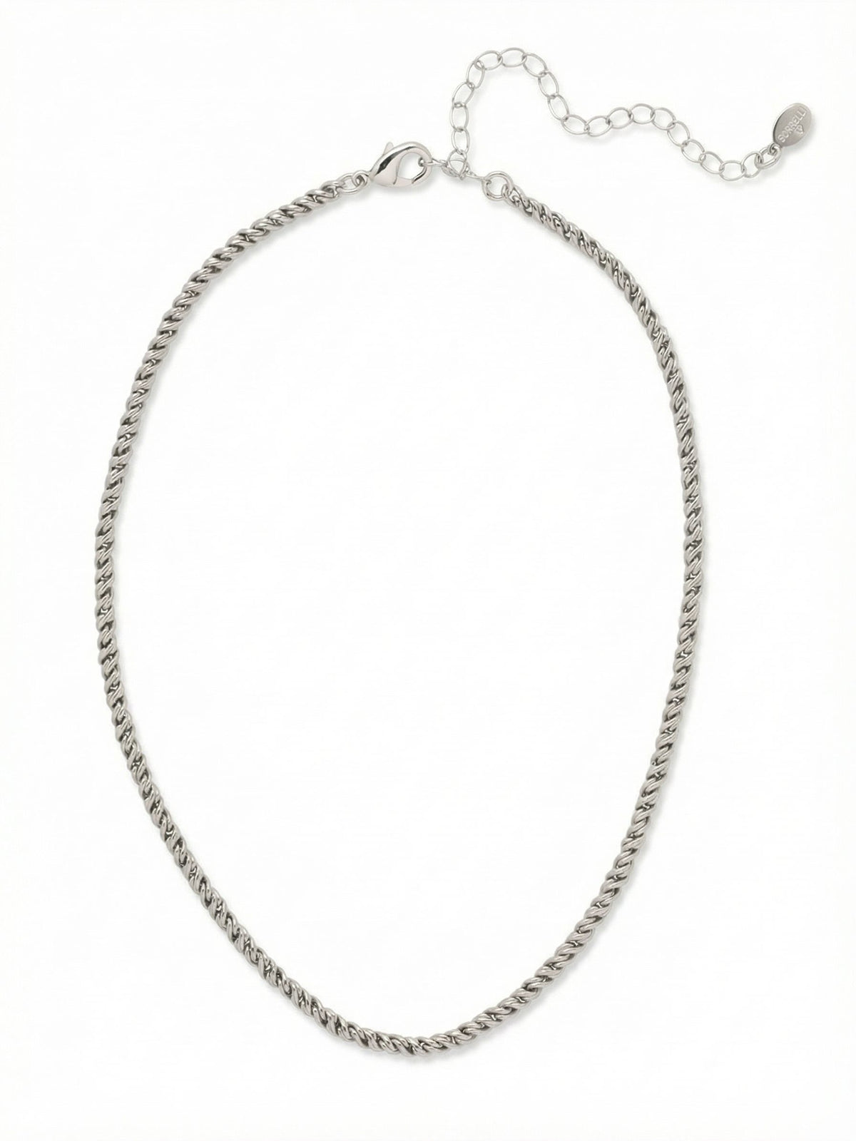 Sorrelli Bare Metallic Rope Chain Tennis Necklace