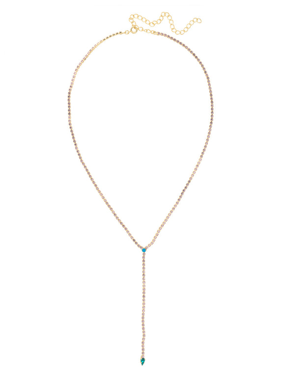 Sorrelli Berry Crush Mini Lena Lariat Long Necklace