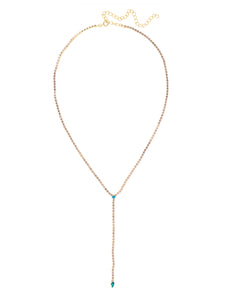 Sorrelli Berry Crush Mini Lena Lariat Long Necklace