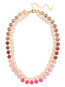 Sorrelli Big Flirt Matilda Layered Tennis Necklace