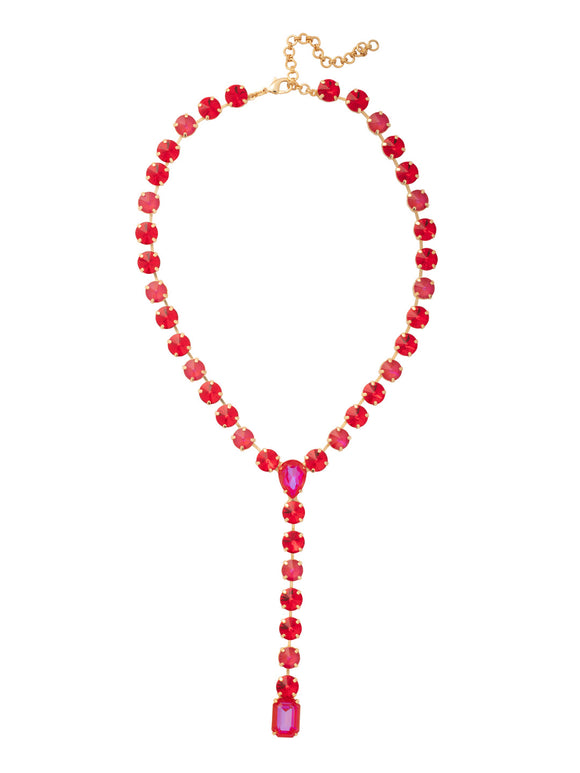 Sorrelli Red Carpet Lucille Lariat Statement Necklace