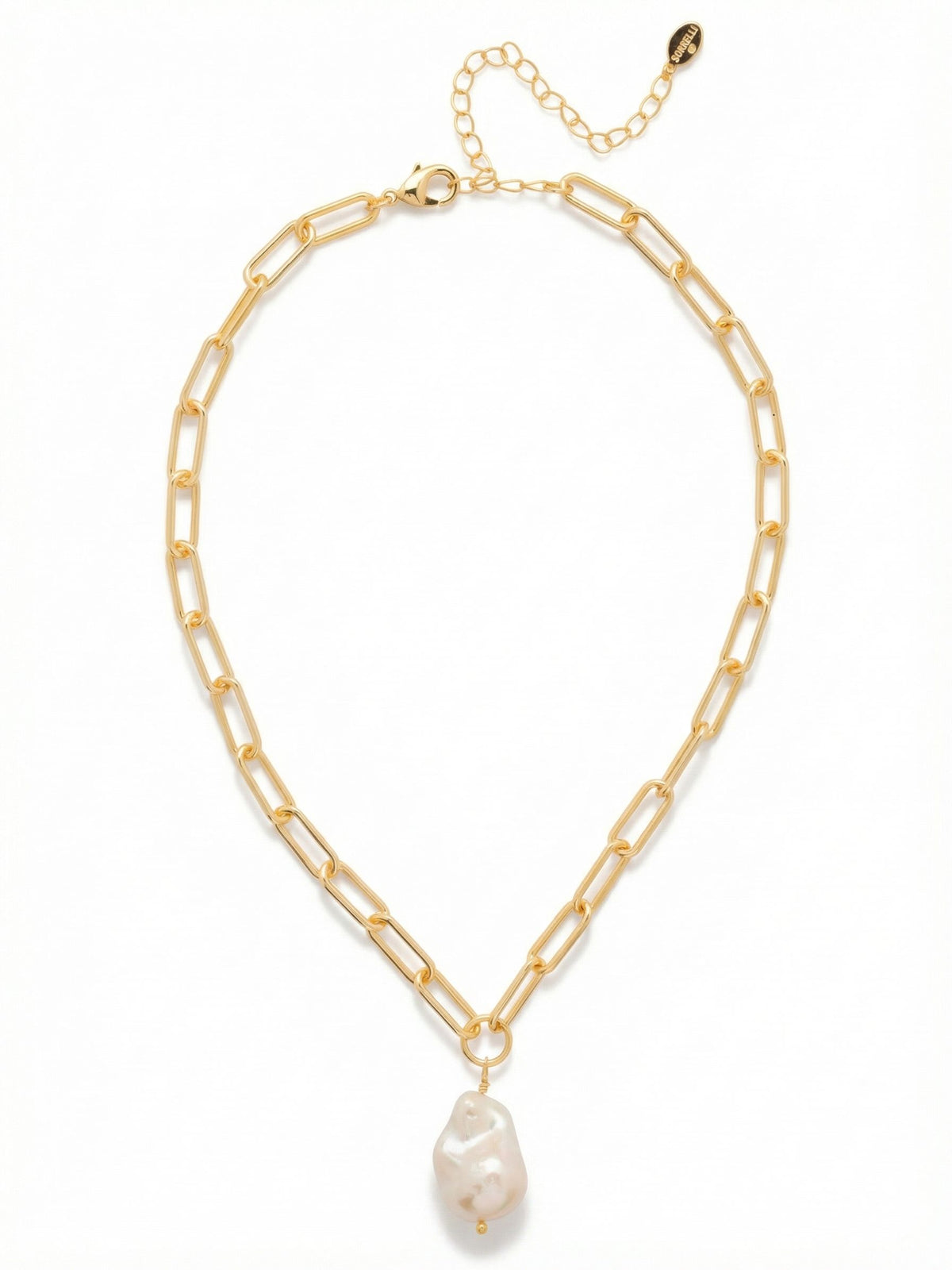 Sorrelli Modern Pearl Paloma Pendant Necklace