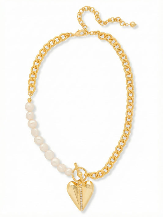 Sorrelli Modern Pearl Lulu Pendant Necklace