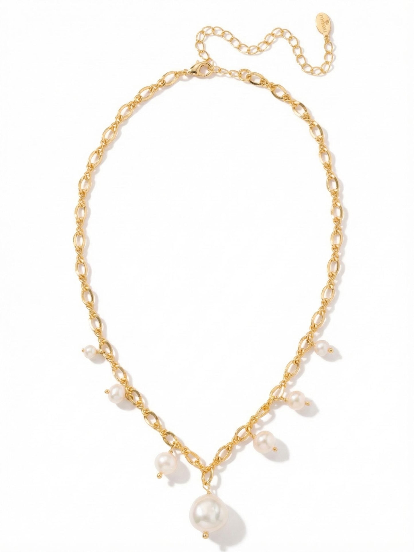 Sorrelli Modern Pearl Amelia Pearl Tennis Necklace