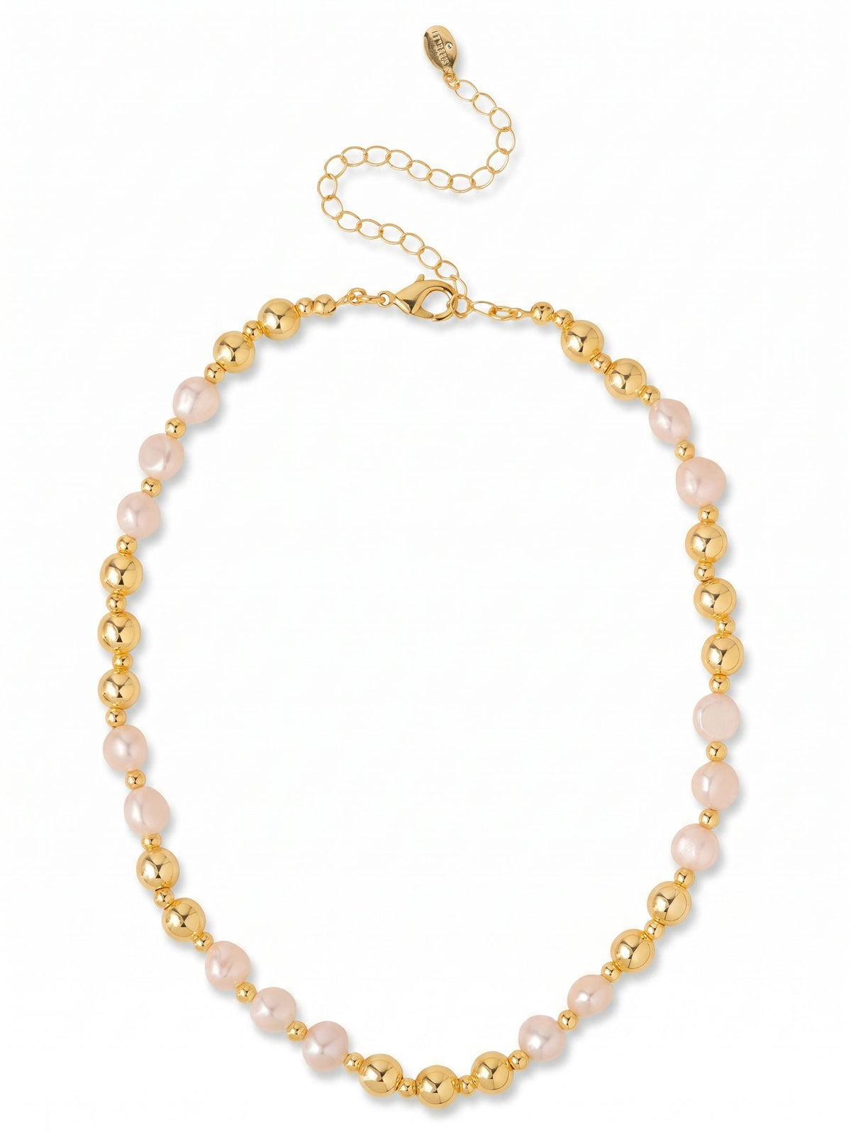 Sorrelli Modern Pearl Pearl & Bead Tennis Necklace