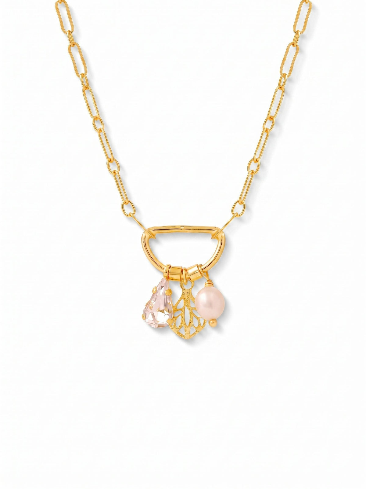 Sorrelli Crystal Gaia Charm Pendant Necklace