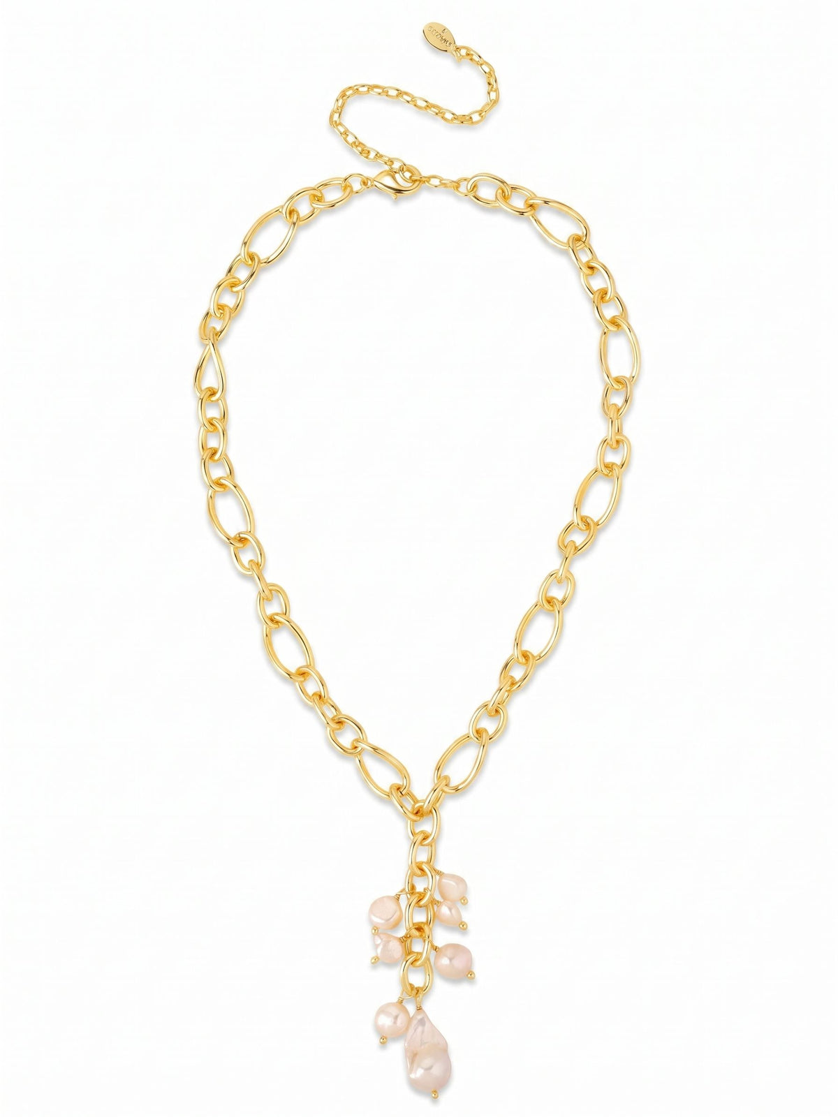 Sorrelli Modern Pearl Eliza Lariat Pendant Necklace