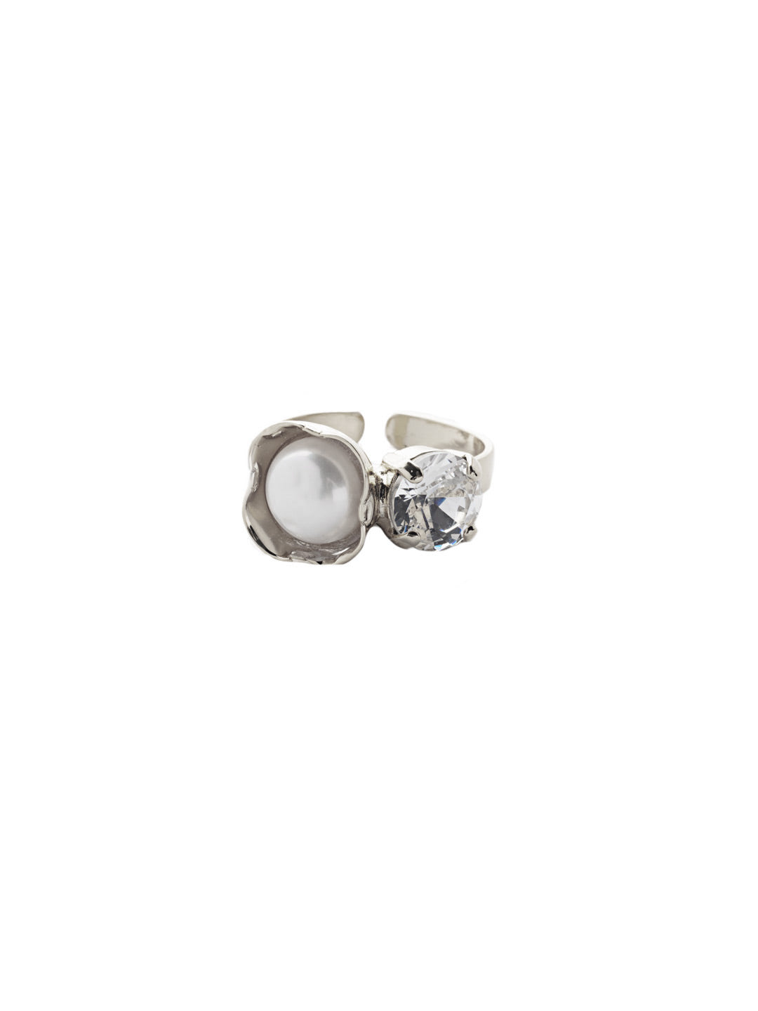 Sorrelli Modern Pearl Kaylee Cocktail Ring