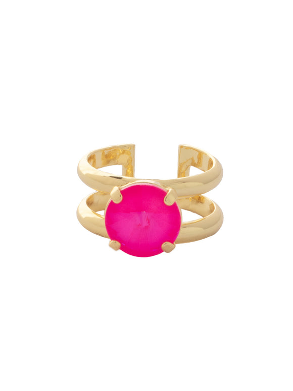 Sorrelli Electric Pink Joanie Statement Ring