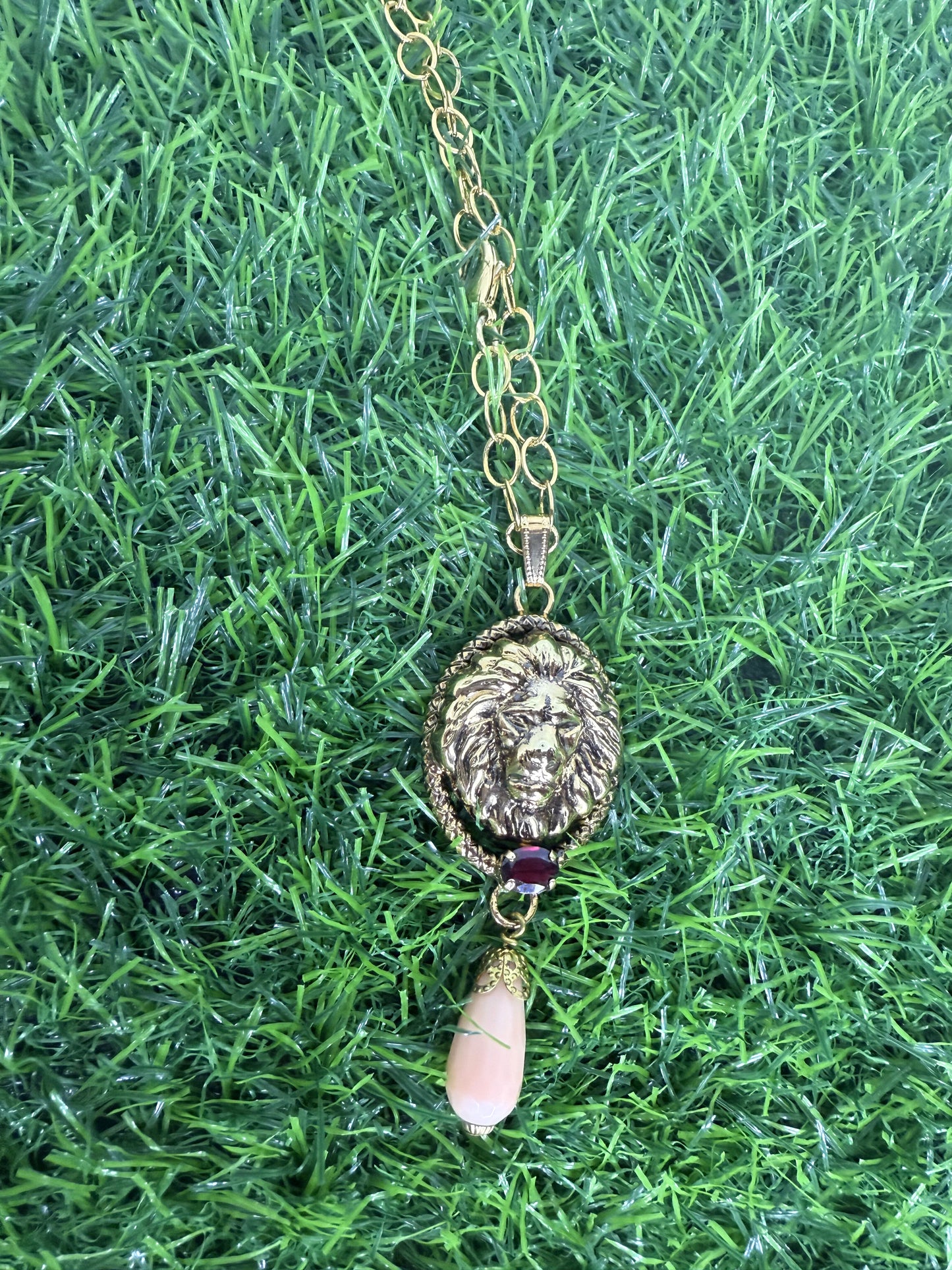 Italian Lion Necklace