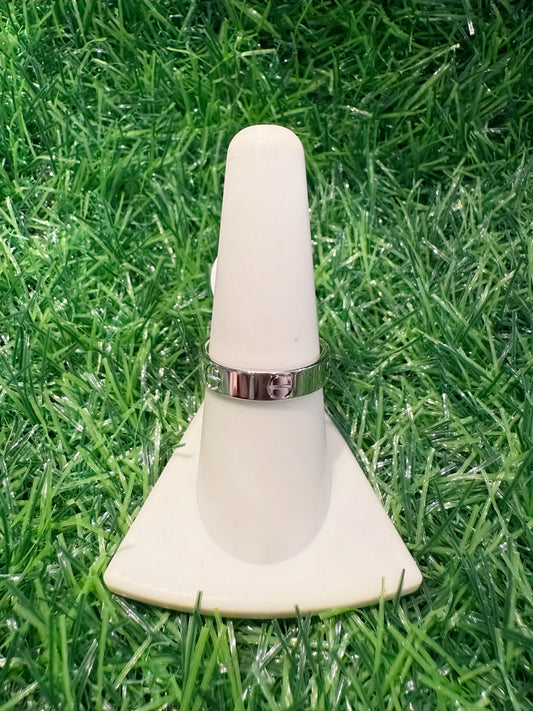 Silver Love Ring