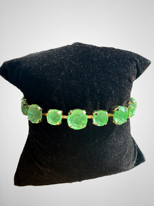 Jules Maddie Electric Green Bracelet