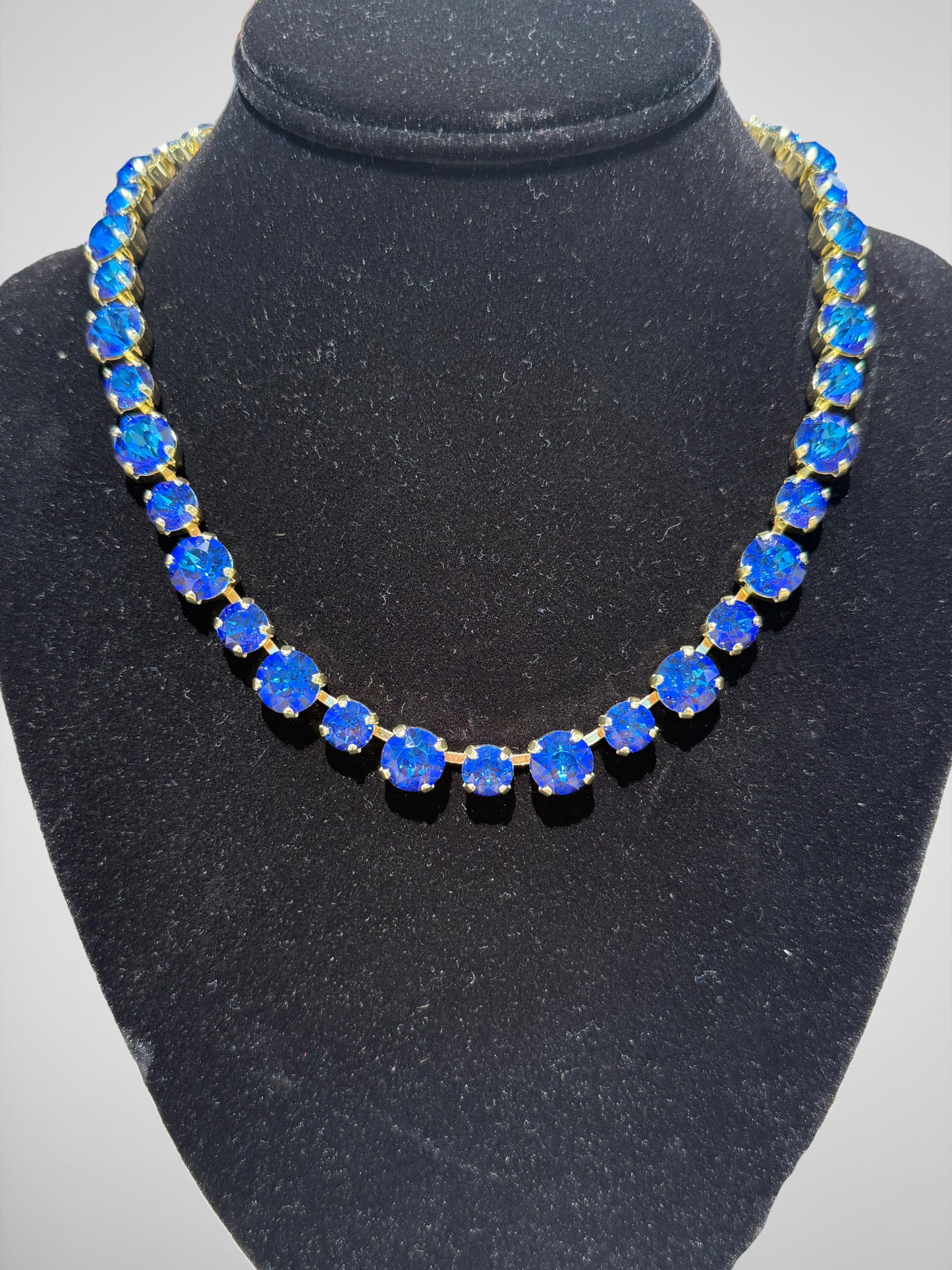 Jules Maddie Sapphire Blue Necklace