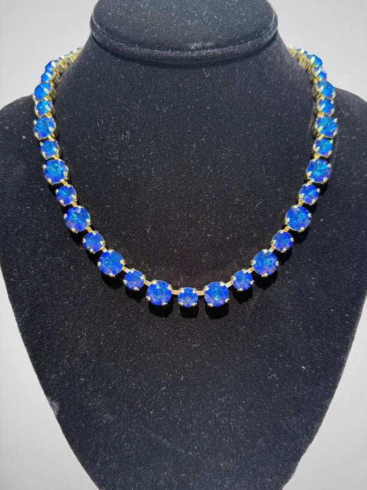 Jules Maddie Sapphire Blue Necklace