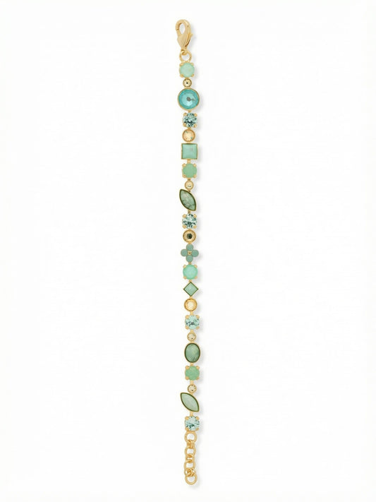 Sorrelli Coastal Dreams Crystal and Cabochon Tennis Bracelet
