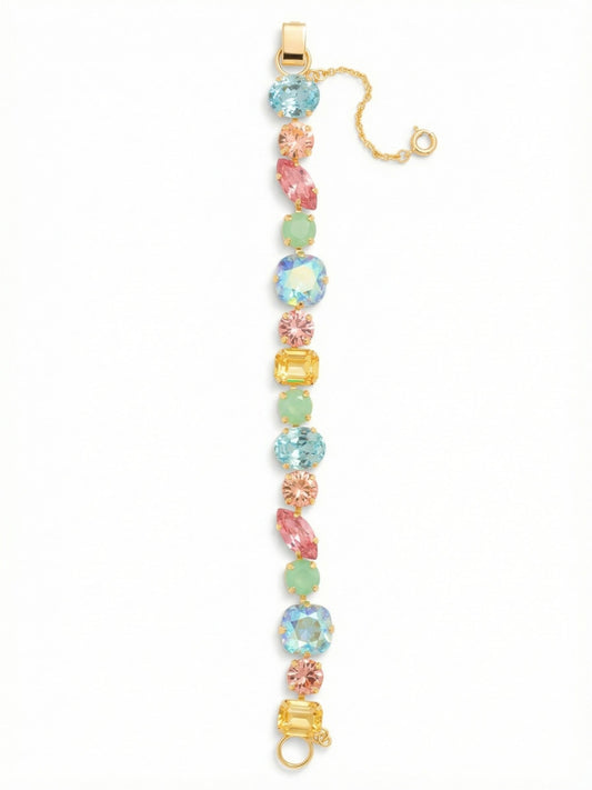 Sorrelli Candy Pop Teddy Tennis Bracelet
