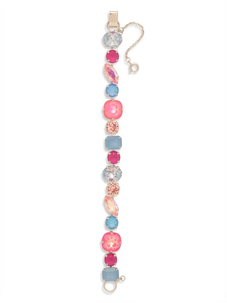 Sorrelli Peony Breeze Teddy Tennis Bracelet