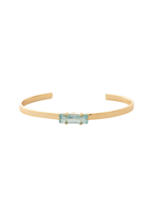 Sorrelli Aquamarine Bindi Cuff Bracelet