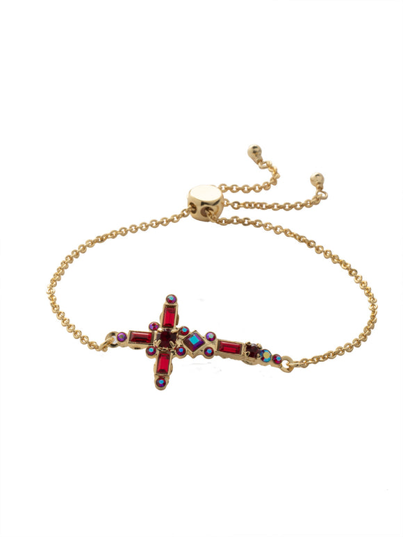 Sorrelli Cranberry Venezia Slider Bracelet