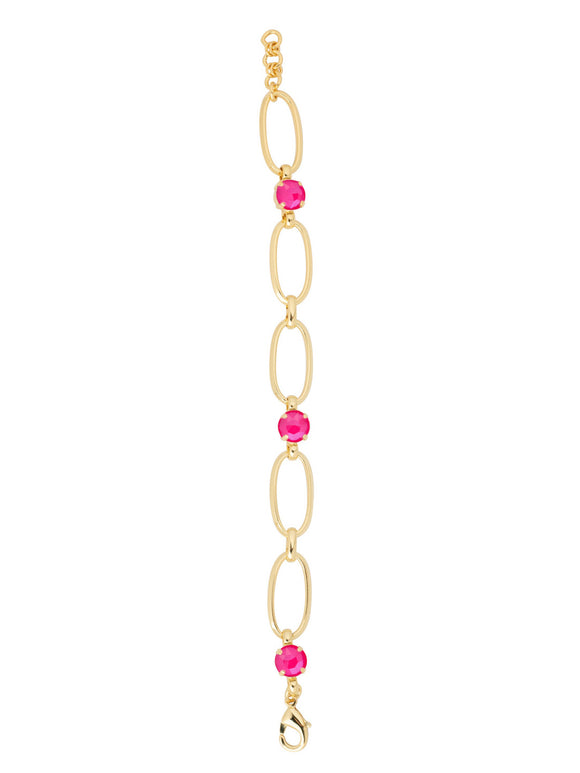 Sorrelli Ultra Pink Paige Tennis Bracelet