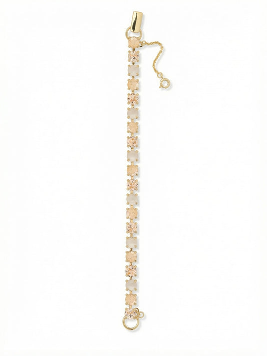 Sorrelli Golden Goddess Elsie Tennis Bracelet