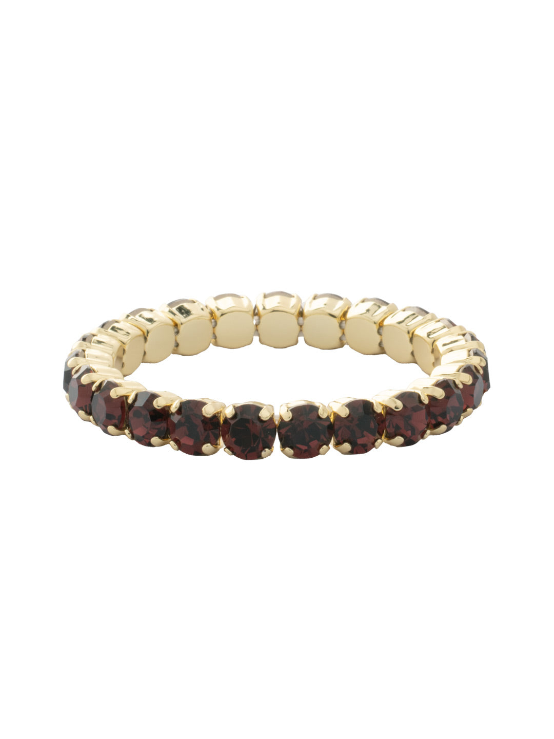 Sorrelli Burgundy 7 inch Sienna Stretch Bracelet