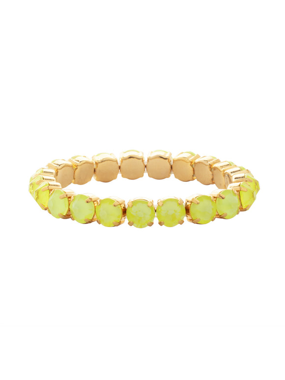 Sorrelli Electric Yellow 7 inch Sienna Stretch Bracelet