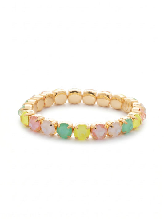 Sorrelli Mango Mint 7 inch Sienna Stretch Bracelet