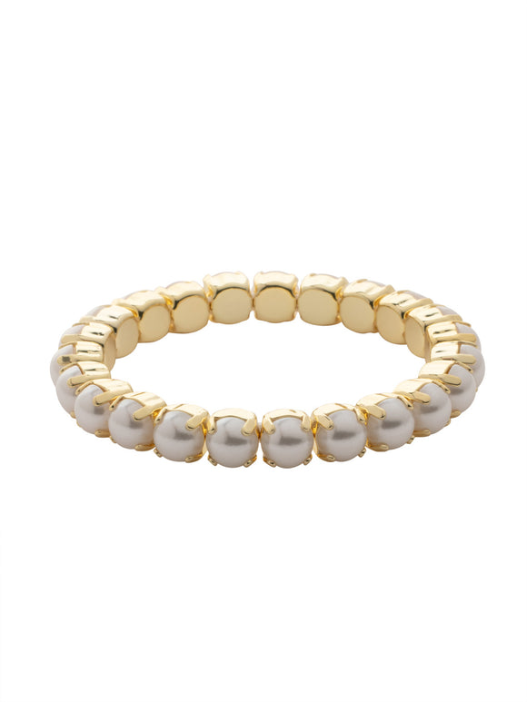 Sorrelli Modern Pearl 7 inch Sienna Stretch Bracelet