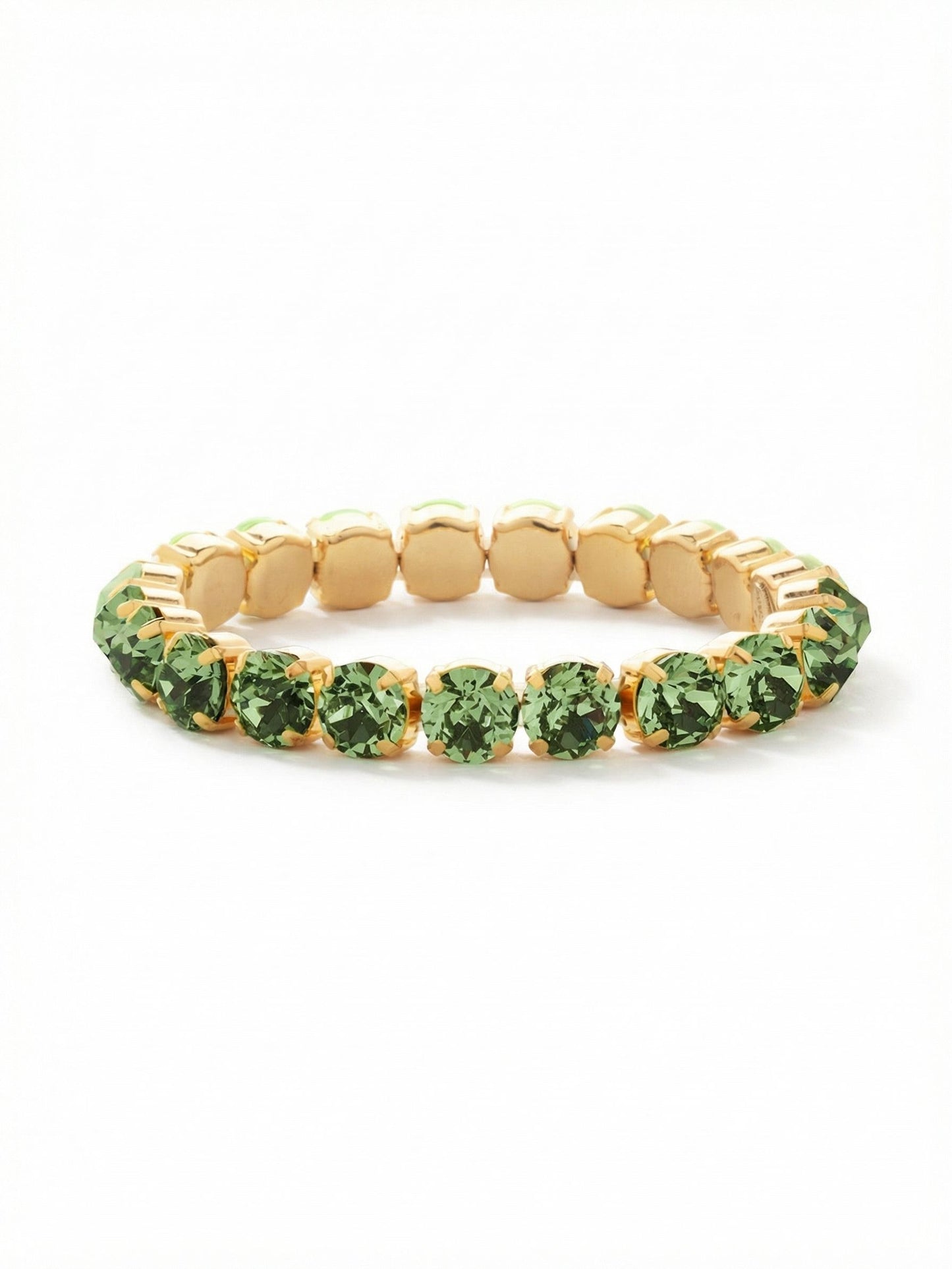 Sorrelli Peridot 7 inch Sienna Stretch Bracelet