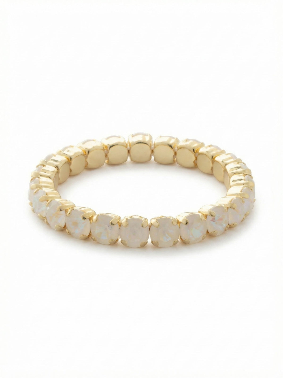 Sorrelli Ultra White 7 inch Sienna Stretch Bracelet