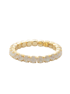 Sorrelli Ultra White 7 inch Sienna Stretch Bracelet