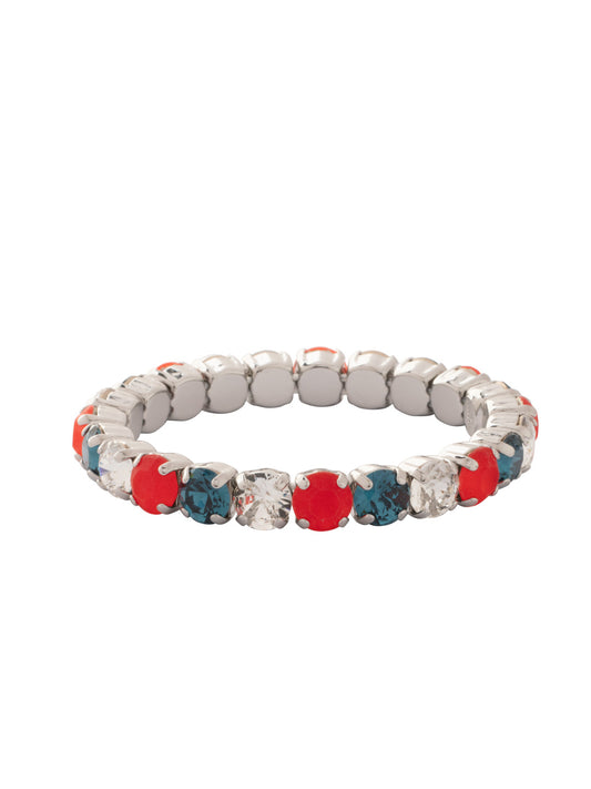 Sorrelli Battle Blue 7 inch Sienna Stretch Bracelet