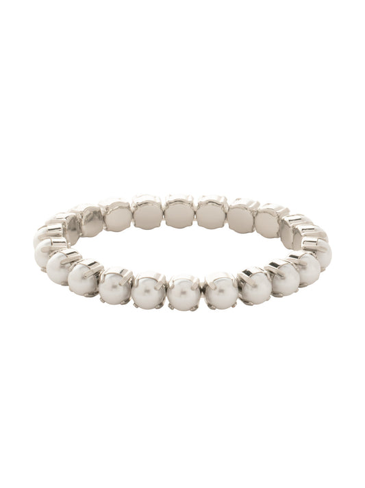 Sorrelli Modern Pearl 7 inch Sienna Stretch Bracelet