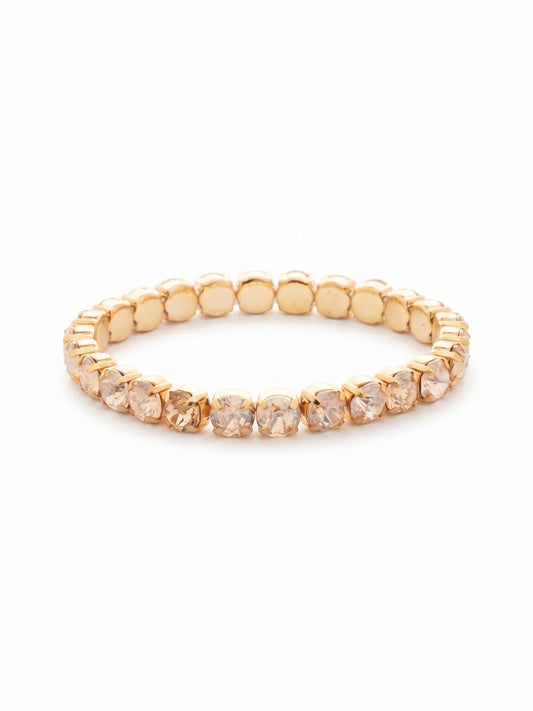 Sorrelli Dark Champagne 8 inch Sienna Stretch Bracelet
