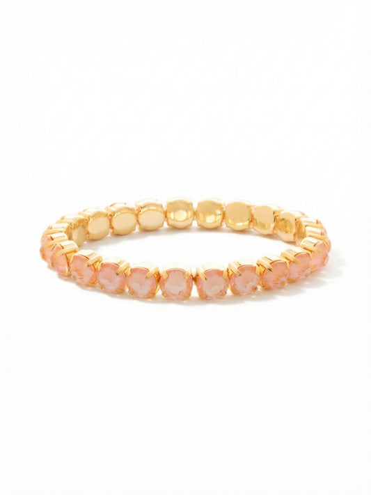 Sorrelli Peach Delite 8 inch Sienna Stretch Bracelet