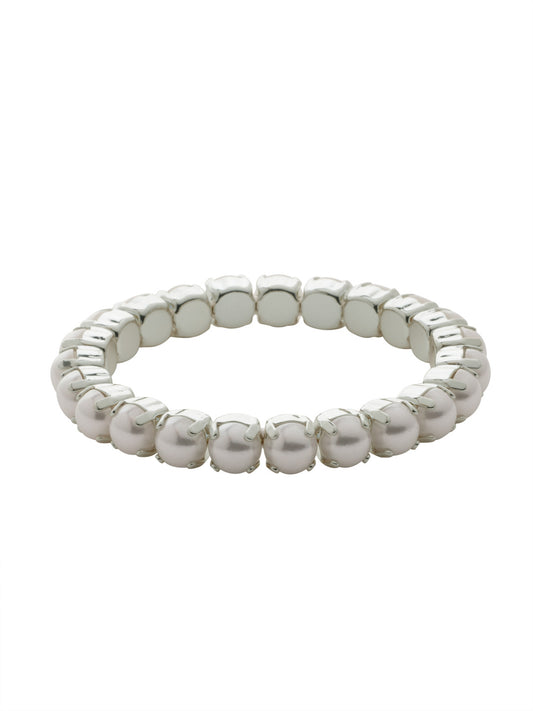 Sorrelli Modern Pearl 8 inch Sienna Stretch Bracelet